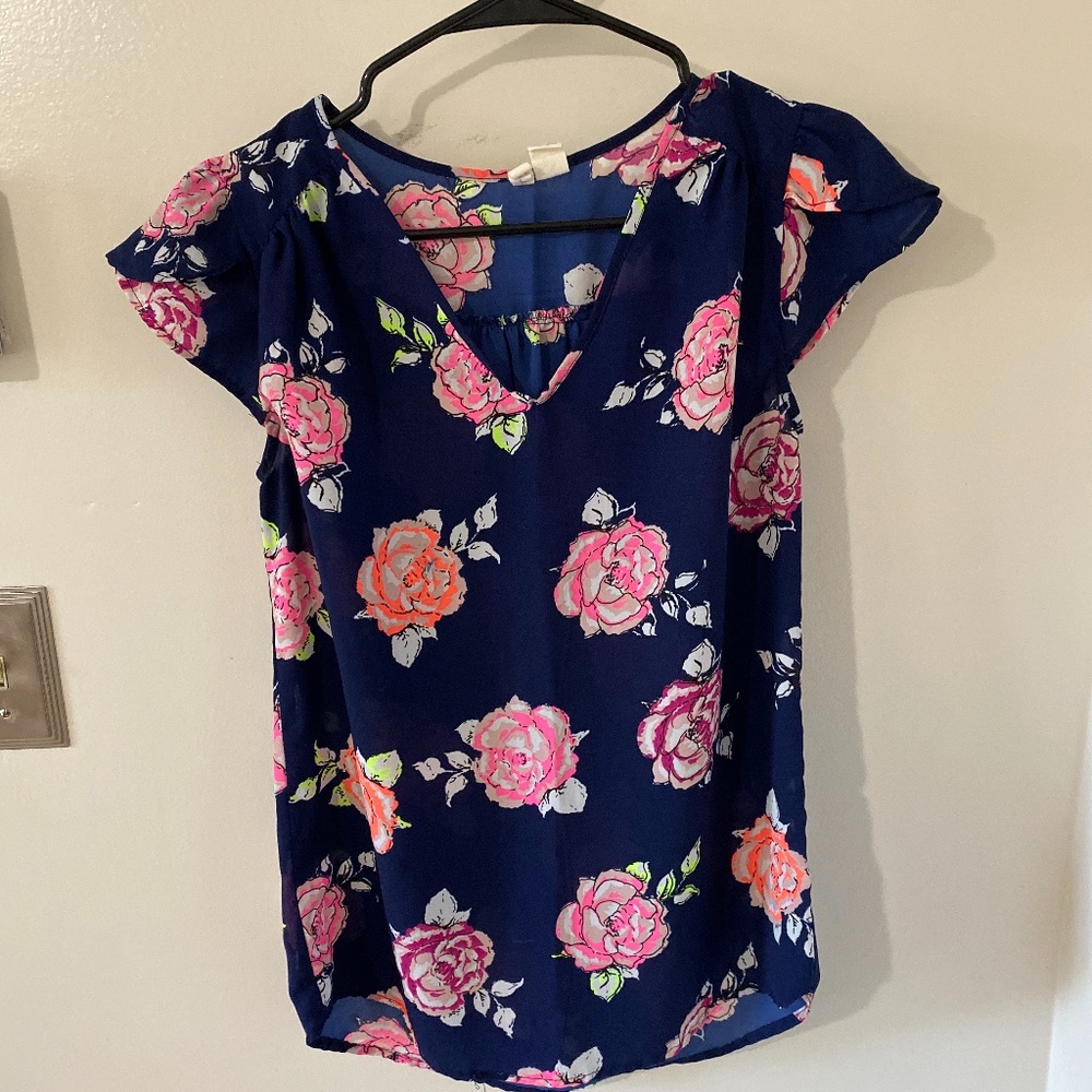 Floral blouse